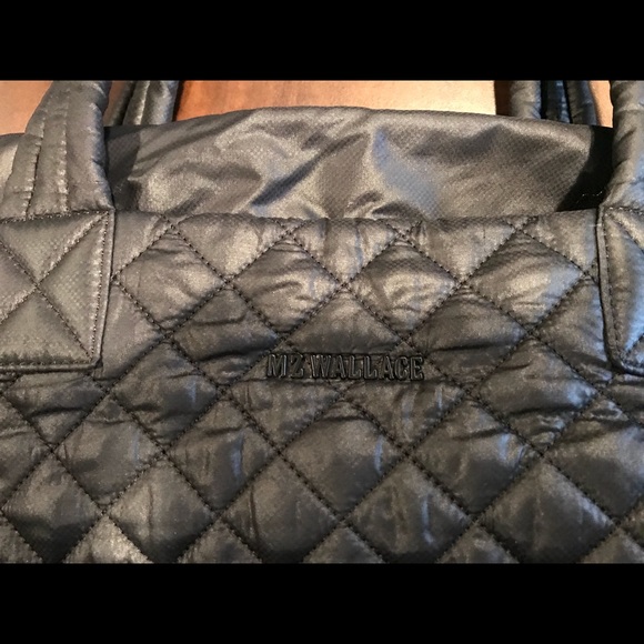 MZ Wallace Handbags - MZ Wallace quilted black medium metro tote
